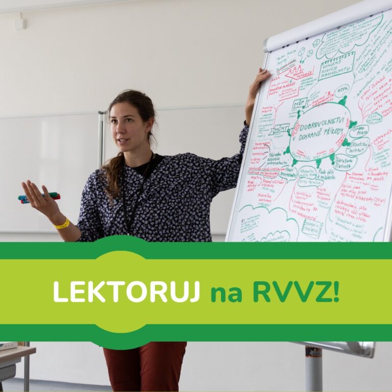 Staň se lektorem na RVVZ Praha 2026